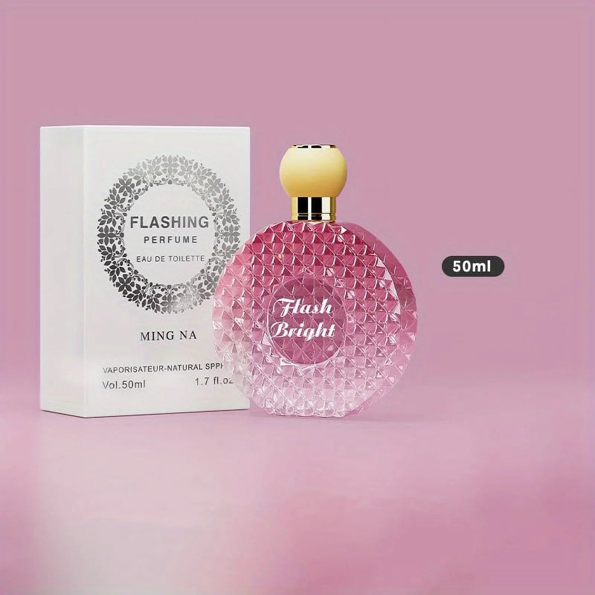 Floral Perfume, De Toilette Eau For Scent, MINGNA For Fruity Sparkling Lasting Party Dating, Women, Refreshing And Spray Daily, Diamond-Shaped Use