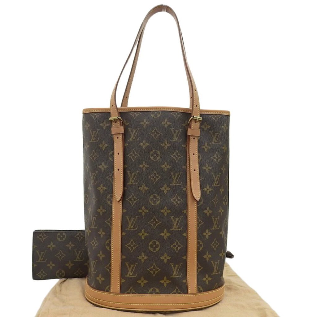 Type Bucket Bag Tote Pre-Owned VUITTON (Good) GM Monogram LOUIS M42236