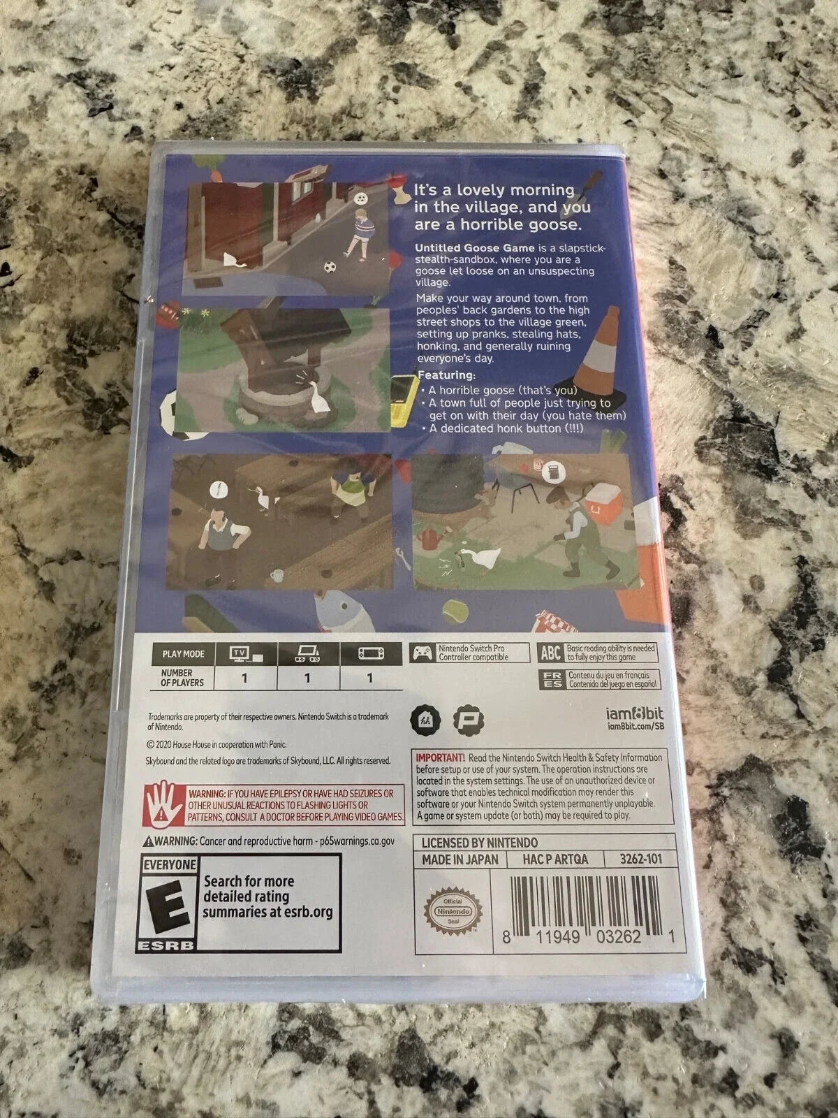 Sealed Brand Switch New Game Nintendo Factory Untitled Goose