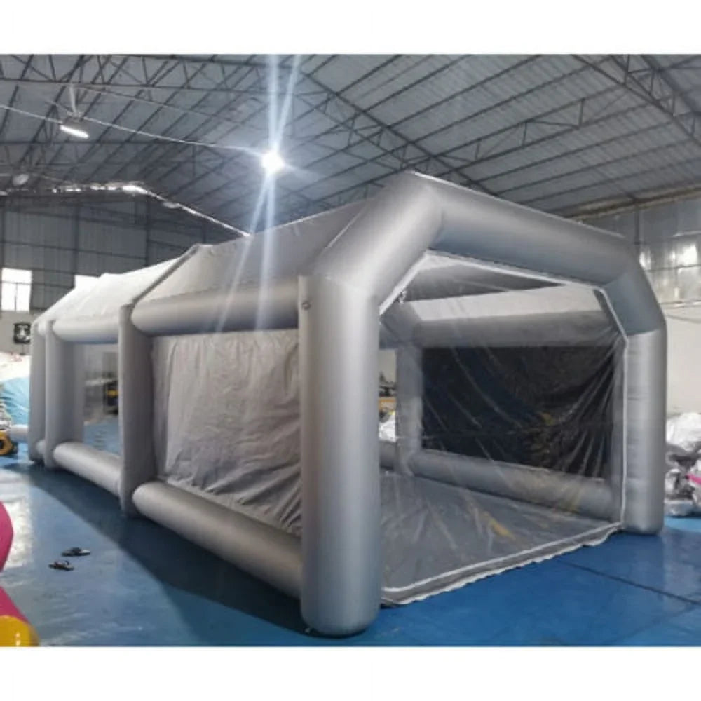 Paint Spray Car Filter Portable Tent Air Booth 28x15x10FT Inflatable Cabin