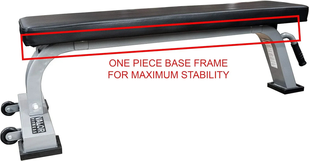 Steel Great Home Solid Bench Benches Weight High Or Bench - Flat For - With And Frame Gym Flat Padding Density Workout