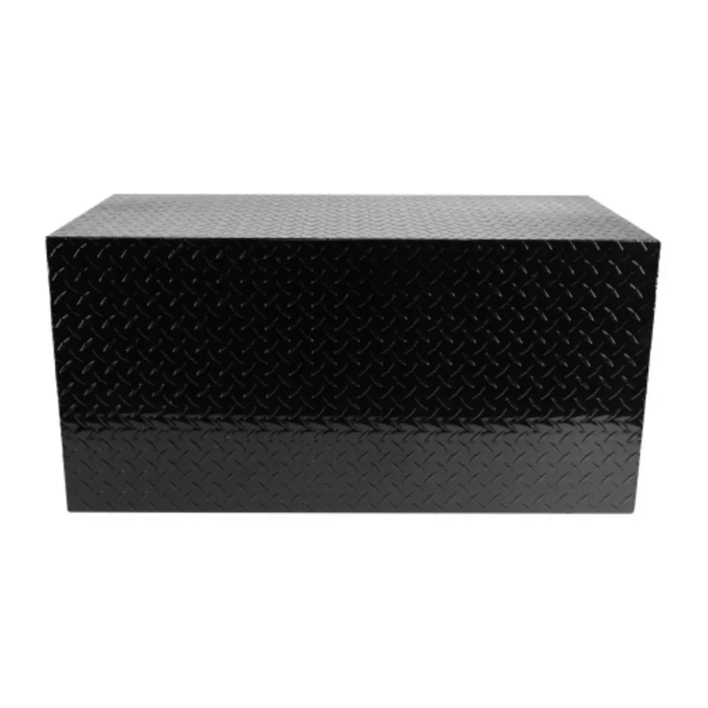 Underbody Aluminum With box Aluminum Black Truck + Tread Black 36"(36"×17.1"×17.9") T-Handle Square Storage+Locks Tool Key Latch 36 + Trailer Heavy + inch Duty Box