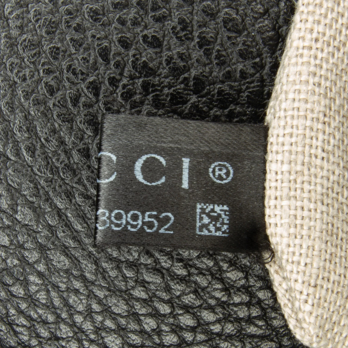 (Good) Authenticated G Leather Dollar Interlocking Crossbody Unisex Calf Gucci Medium Pre-Owned Bag Black