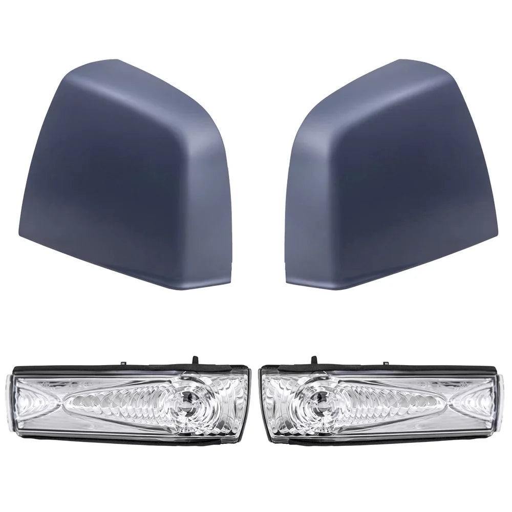 And Match City Aftermarket To Replacement Piece Set SLT/Tradesman Brock Right 4 Door Gray Passenger Driver Left RAM Compatible Signal SLT 2015-2021 Paint Cover With Promaster Turn Light Mirror