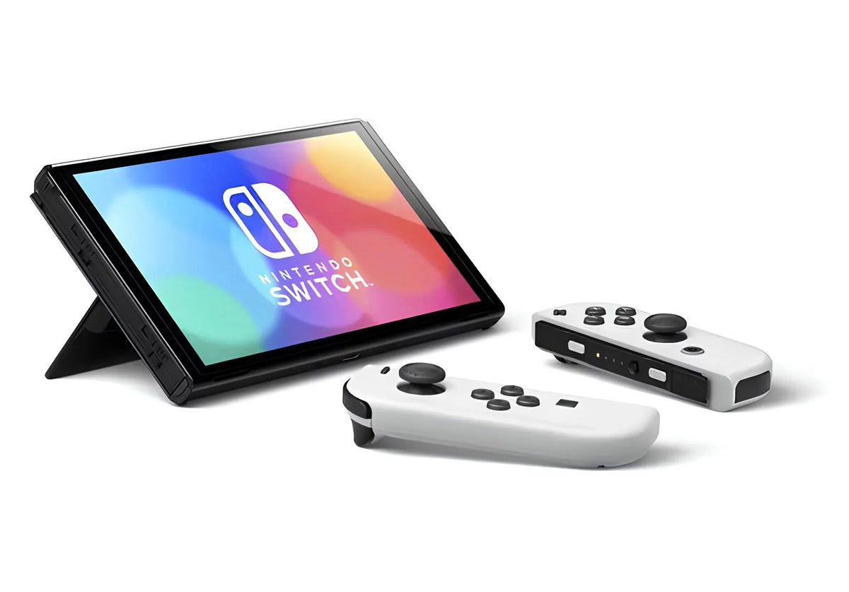 '+ White 8 Luigi, OLED Nintendo Card Switch 128GB Mario - & Deluxe Peach Character More Kart Group -