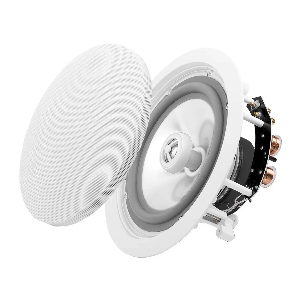 In-Ceiling - Built-in Weather Pair Speaker ICE840WRS 150W Crossover, Outdoor 8" OSD w/ Resistant