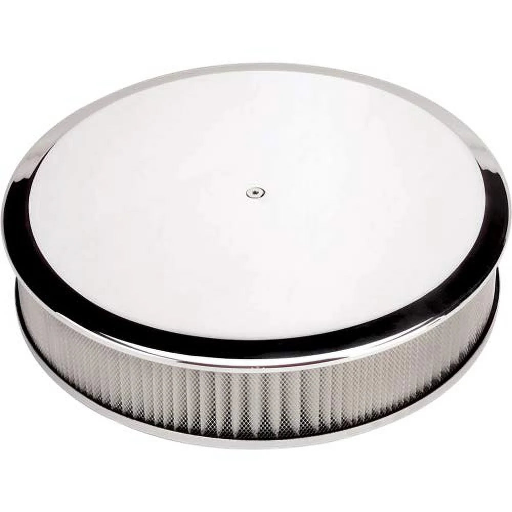 Plain 14in Billet Specialties 15829 Round Air Cleaner