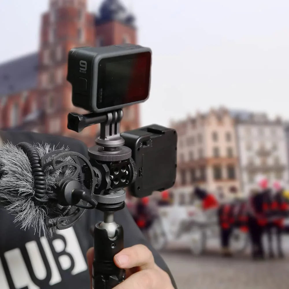 Hot for 10/9/8/7/6/5, Applicable Brave Tripod Shoe Action, Hero for GoPro 8/7/6 AKASO Mount Osmo Adapter DJI