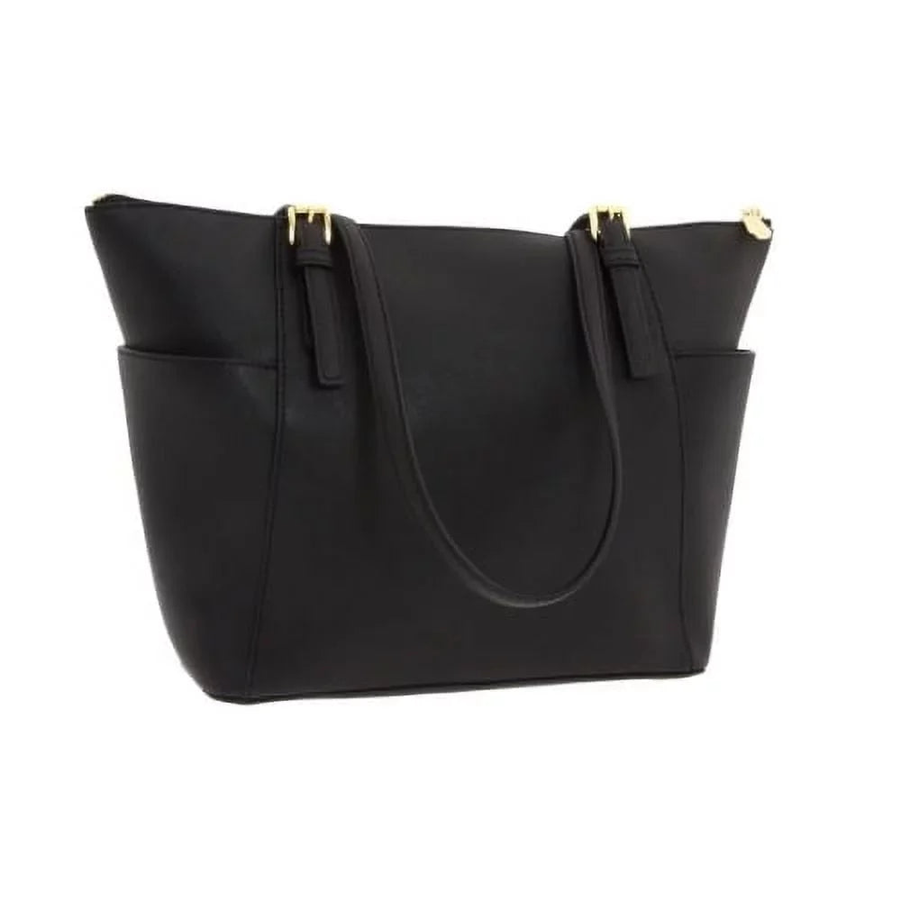 '- Set Michael Black - Tote Jet Saffiano 30F2GTTT8L-001 MICHAEL Top Zip Med. Travel Kors