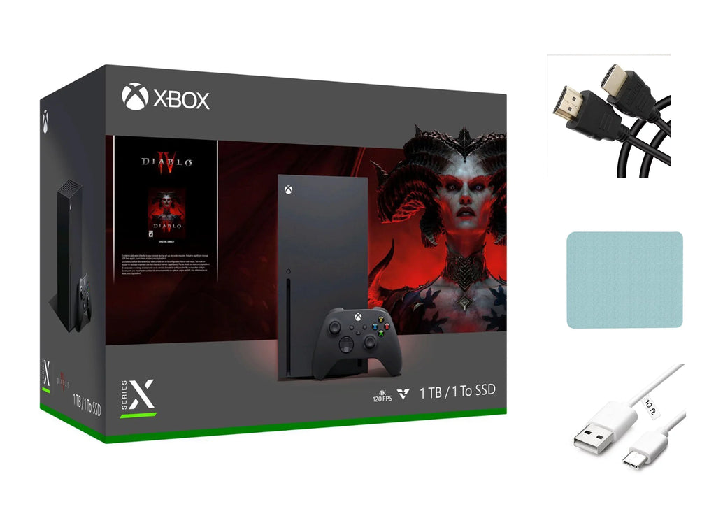 Controller Bundle, Mazepoly Accessories 1TB Console Series SSD X Diablo® – with Wireless Video Gaming + IV One Microsoft Xbox Xbox