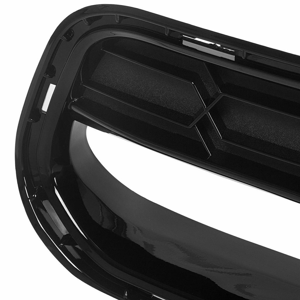 Lower Painted Corvette Style Cover C7 Bracket) 2014-2019 Chevrolet Front Front Models Bumper Grille (W/O Plastic Z06 All Camera for Black Kojem Glossy