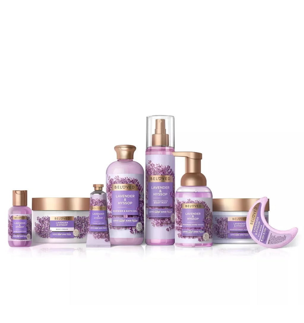 x 10 - Lotion (20 Body Jar Beloved Lavender & Hyssop Cream Total oz 2 Ounces)