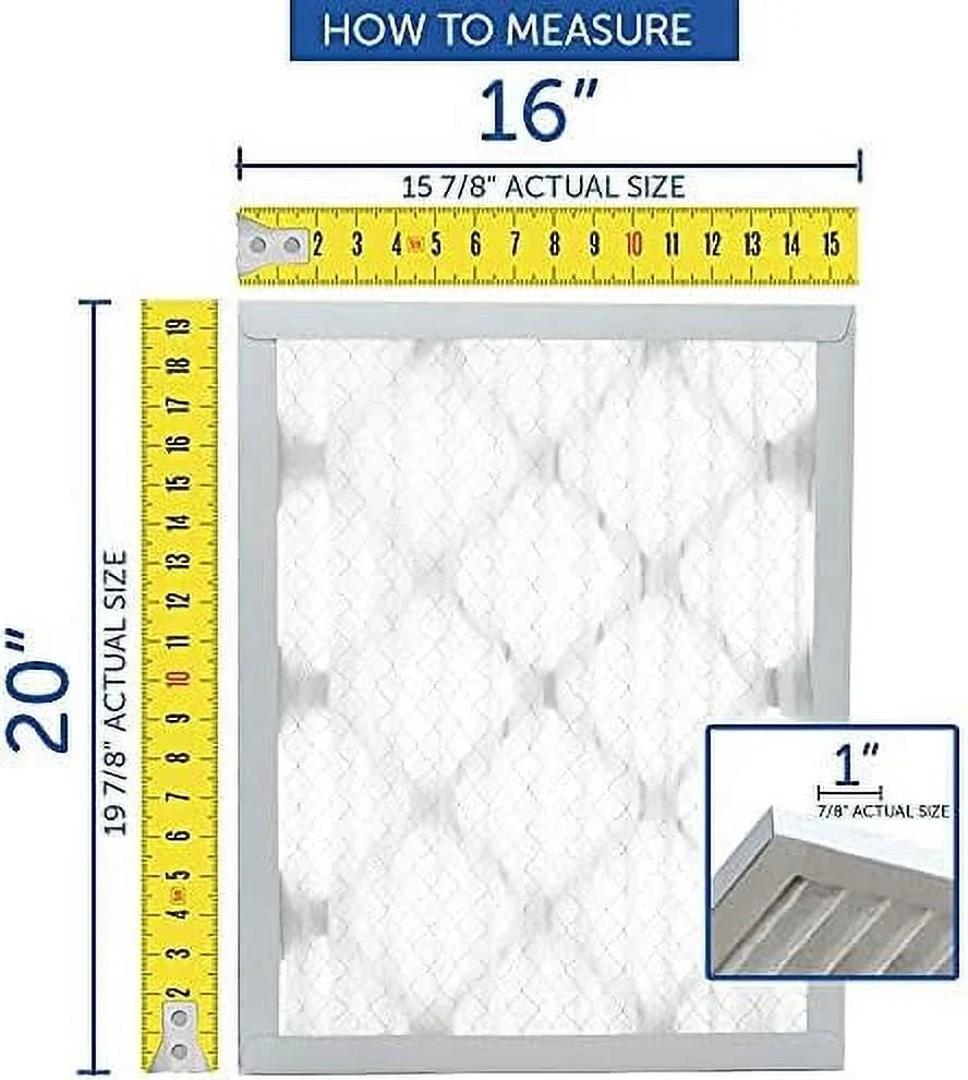 5" 25" (Actual 24 2-Pack Replacement MERV FC100A1037 3/8") 7/8" With Compatible X 7/8" X 13 20" Size: For X 19 X 4