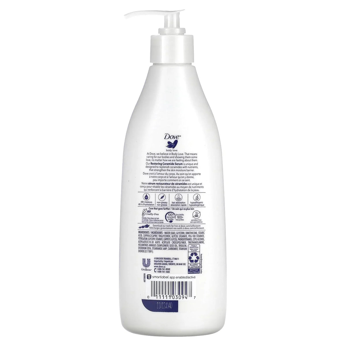 Dove, Sensitive Care Oz Body - 13.5 Lotion