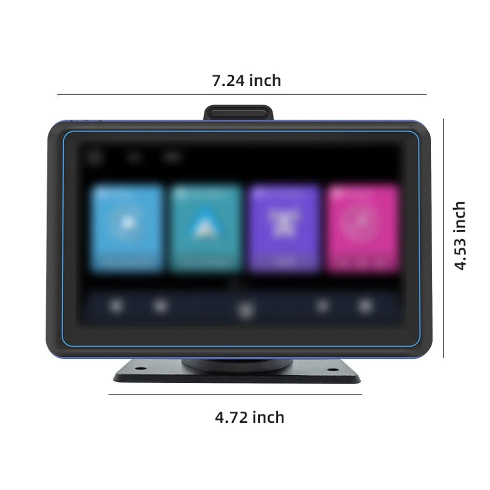 Car Compatible Compatible Stereo BT Compatible USB Android USB 720P Car Portable Portable 12 7'' Player MP5 Camera Audio Pinnaco Auto Dual Nebublu 720P Car 5.0 Dual Car 5.0 Stereo,Receiver Car