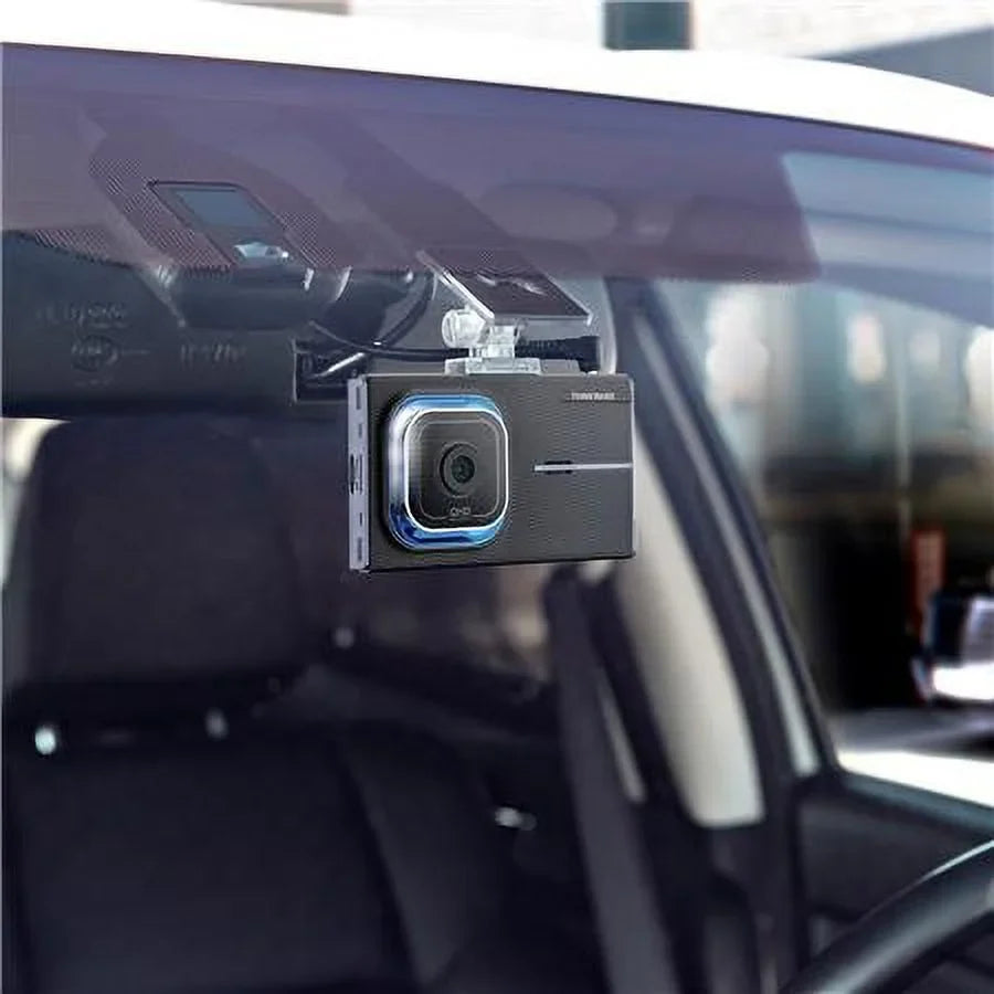 Front with Camera Screen LCD 2K 3.5" Cam QHD X1000 Rear Dash View
