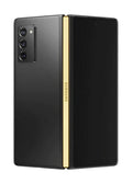 (Fair) Fold2 Pre-Owned Black (Unlocked) Mystic Galaxy Z 256GB - Samsung / Gold Metallic -