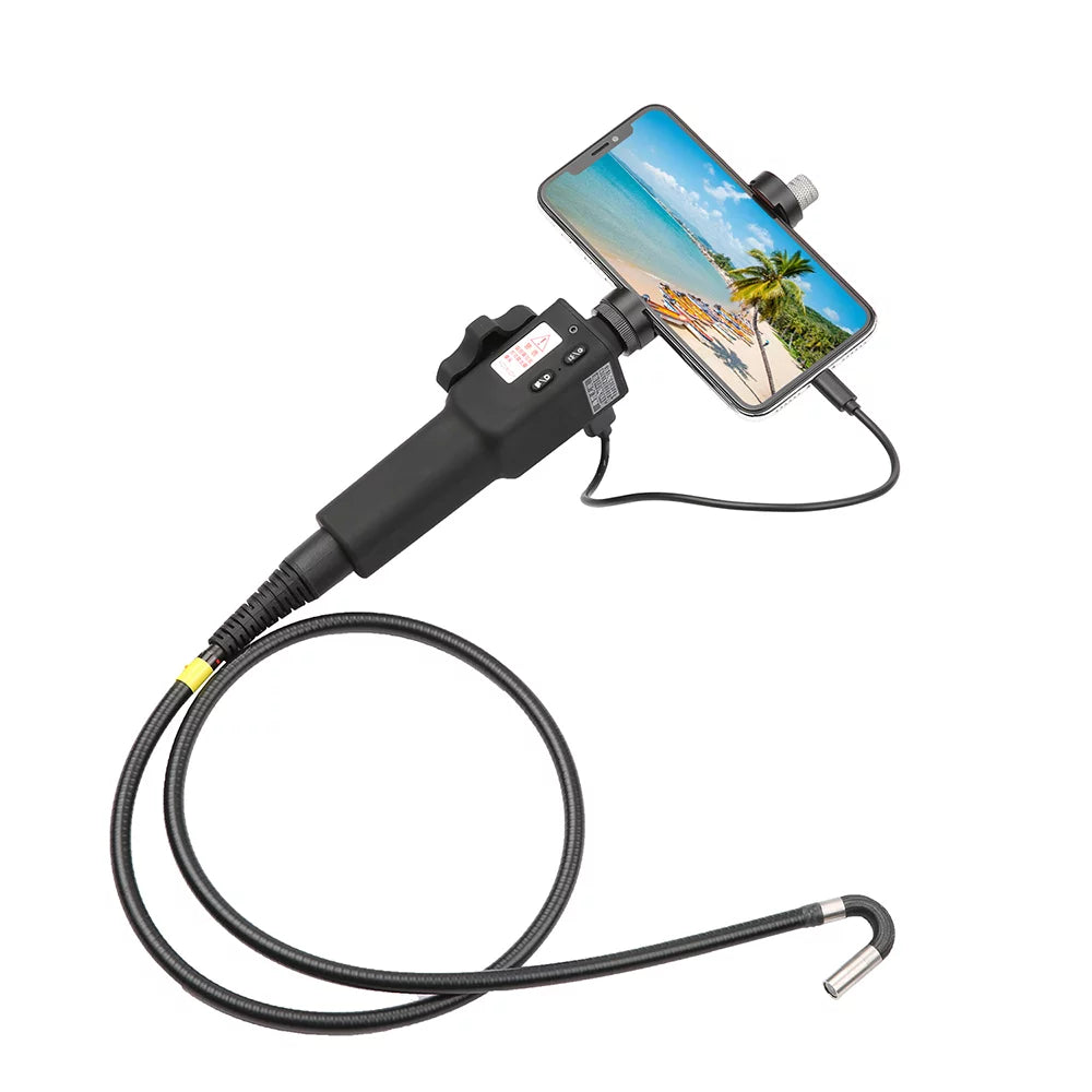 Steerable Endoscope, Industrial Lens To Manual 8.5mm 8.5mm Lens 3.5-inch 6.3-inch Steerable Siuke Nebublu Manual Steerable Videos Tube Qisuo Capture 6.3-inch Shinysix 1m Video Screen With
