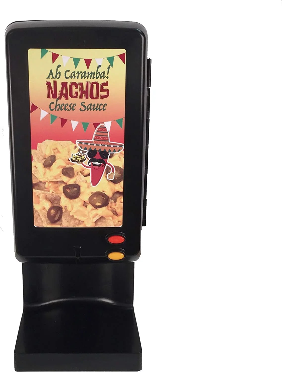 2030 Dispenser, Cheese Nacho Paragon Caramba Warming Black Ay