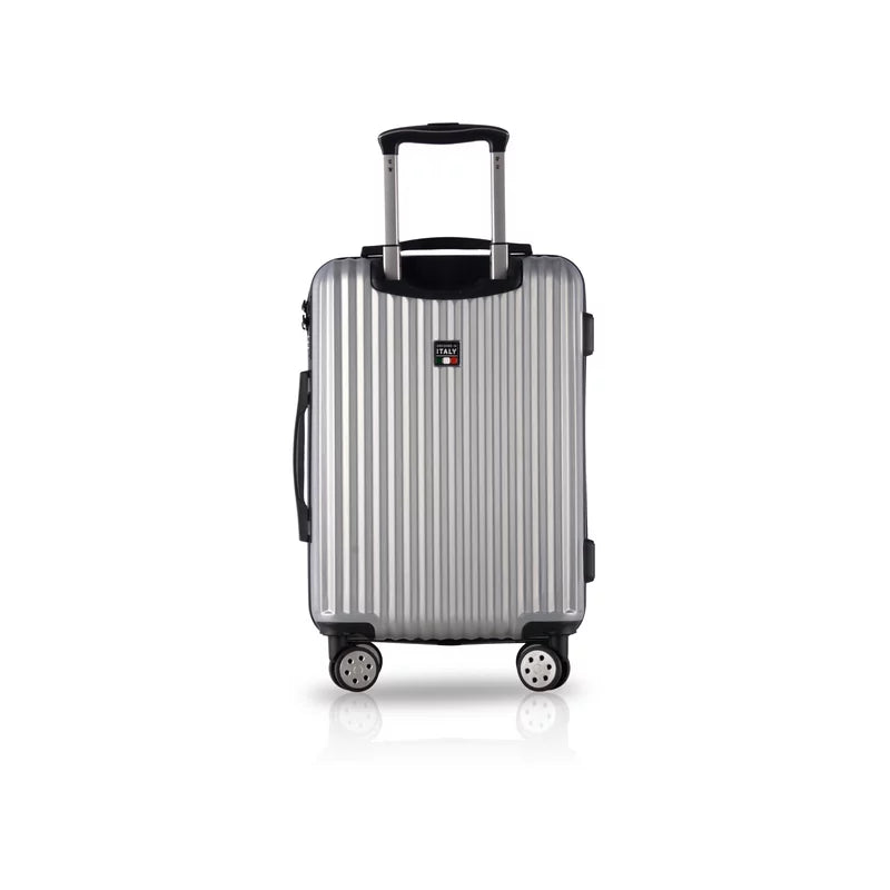 TUCCI Banda T0274 24 Carry-On ABS in. T0274-24in-SLV Luggage, Silver