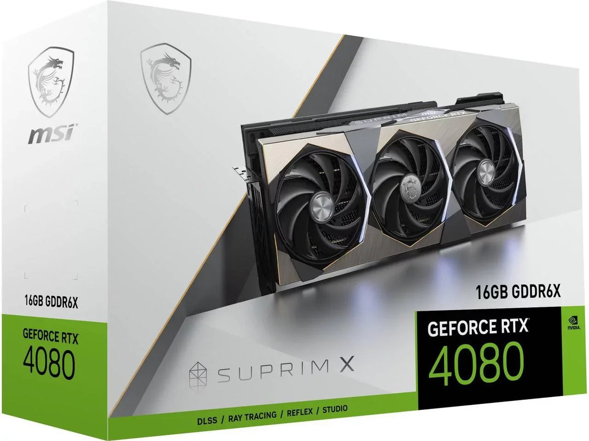 Express X PCI RTX X GDDR6X GeForce 16GB 16GB MSI 4080 Card Suprim 4080 Video SUPRIM 4.0 RTX