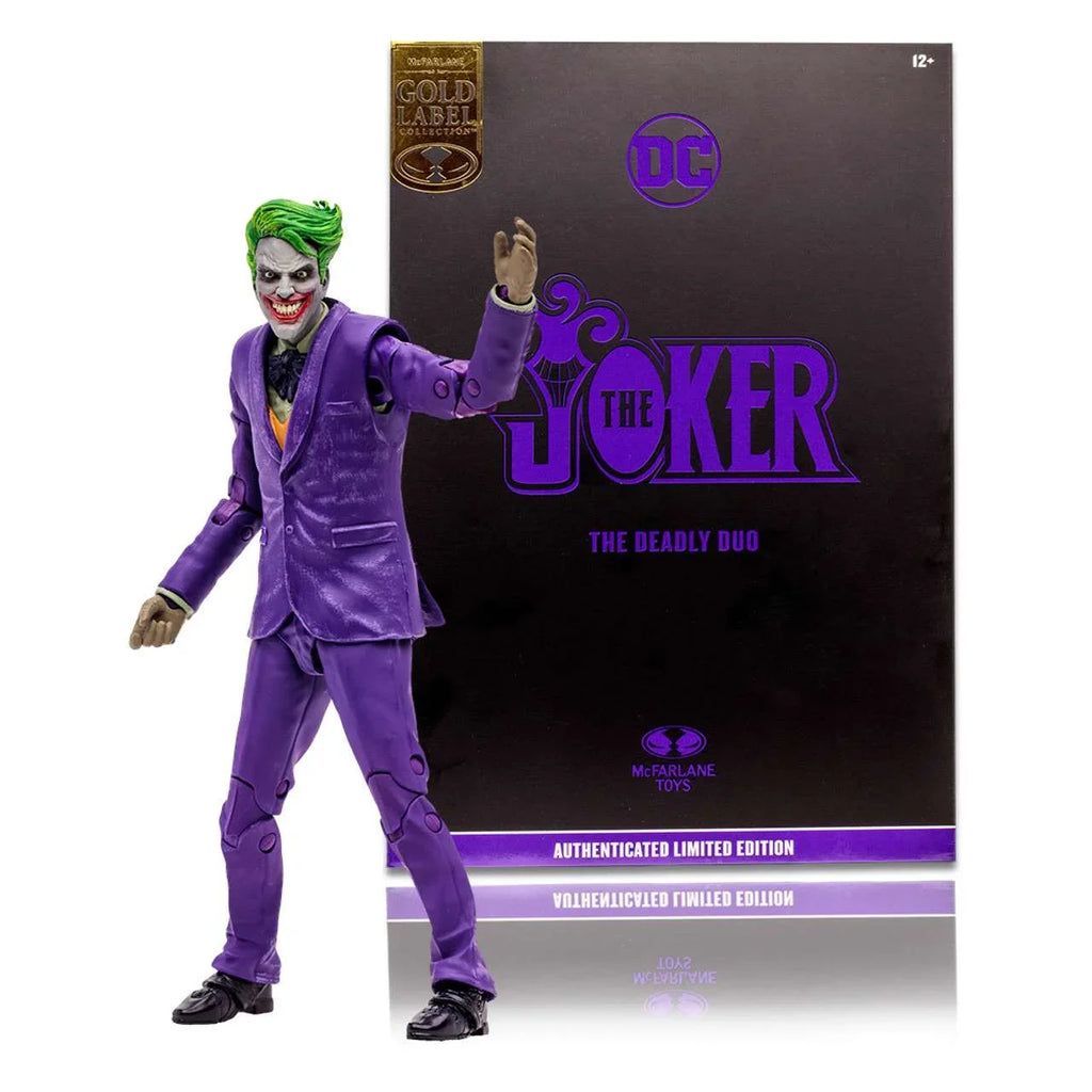 Gold Action Collection DC McFarlane Label Deadly (The The Joker Figure Duo)