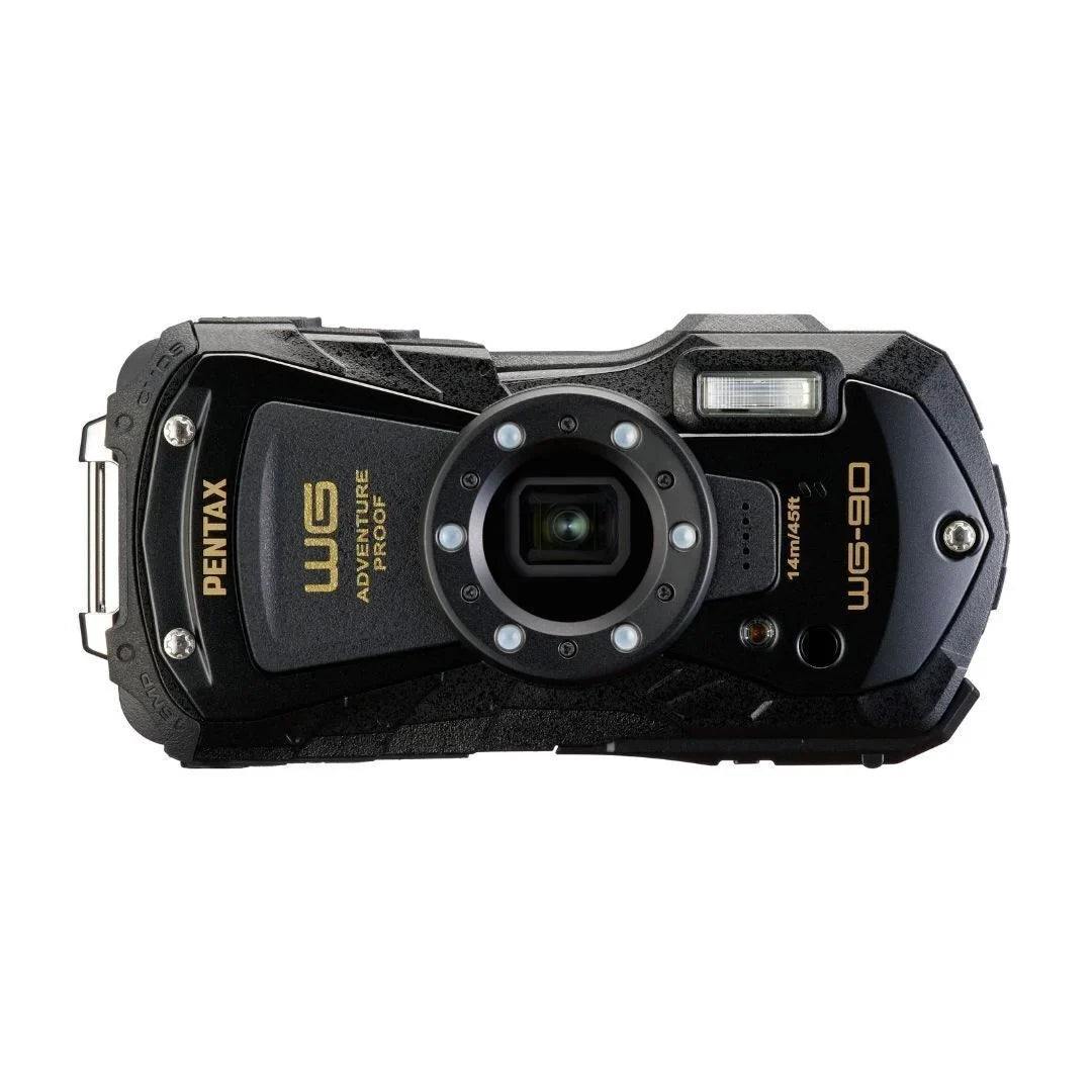 WG-90 Exceptional Adventure Mode Imaging Body PENTAX (Black) Shooting Quality Ricoh Weather Camera Compact Tough and Construction, Image with All Underwater