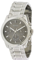 Chronograph Bulova Stainless Mens 96A180 Steel Watch