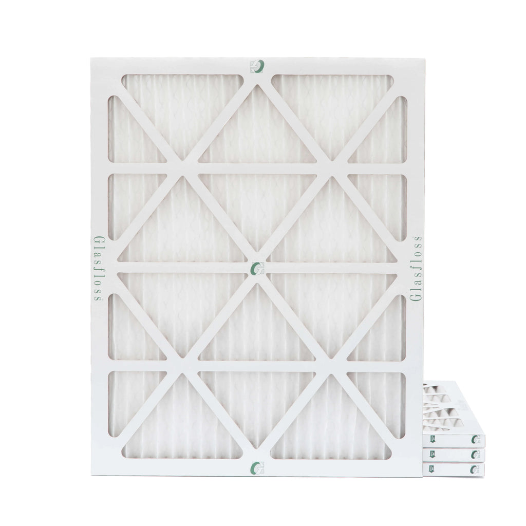 Furnace 19-1/2 10 Glasfloss Exact 7/8 ZL AC Size: x 20x25x1 of 24-1/2 MERV x Filters. Pleated 4. Air Box