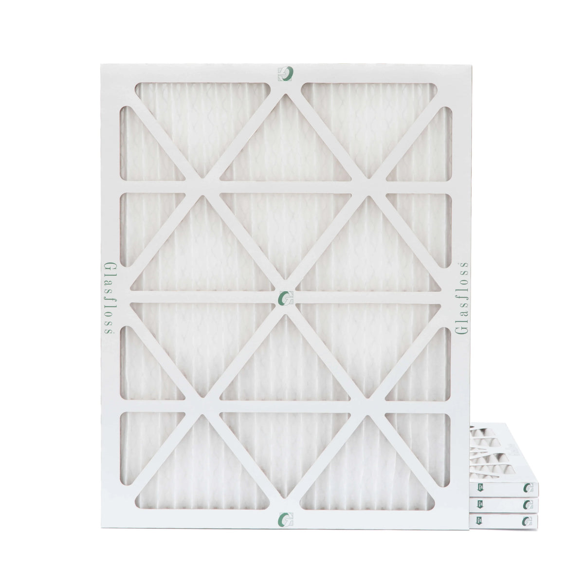 Furnace 19-1/2 10 Glasfloss Exact 7/8 ZL AC Size: x 20x25x1 of 24-1/2 MERV x Filters. Pleated 4. Air Box