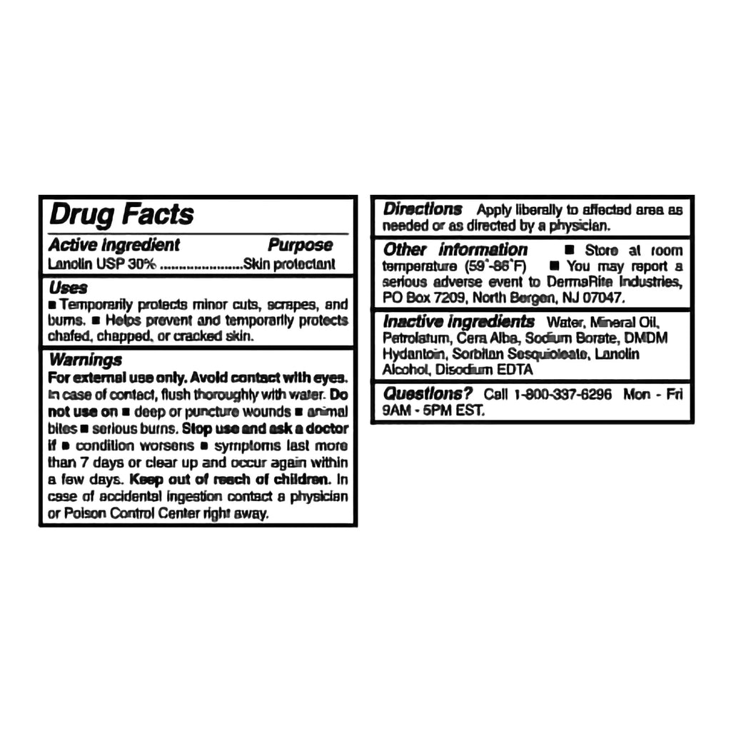 oz. Skin Cream Scent LS0710 Lanolin 1 Protectant Jar 14 Ct Lantiseptic