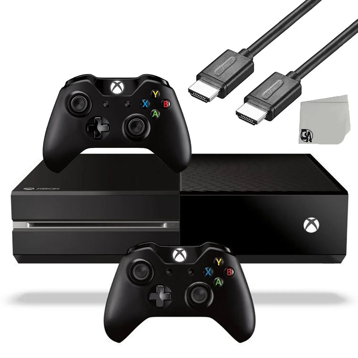 BOLT One AXTION Black Used Controller Gaming Bundle Original 500GB Xbox Microsoft HDMI 2 Console Cable