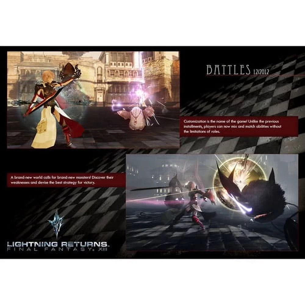 3, Square [Physical], Final Returns, 662248913023 Lightning Enix, Fantasy PlayStation XIII