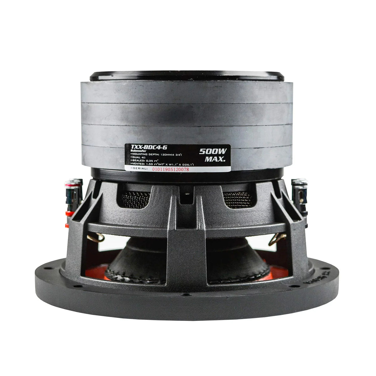 Car System Watt Stack Quad Audio Inch Subwoofer 500 AudioPipe TXXBDC46 6.5