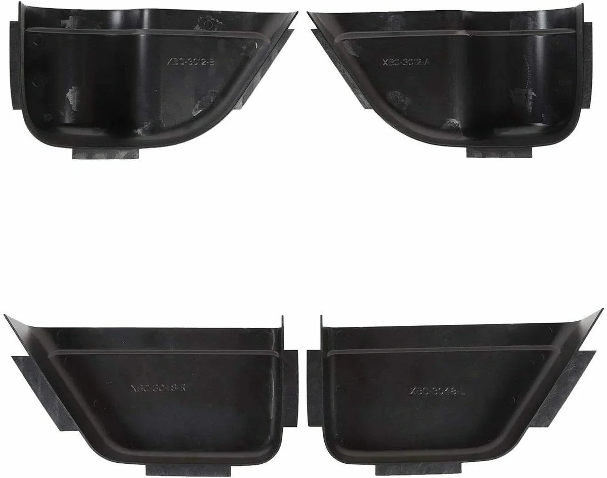 Storage Pockets Teledu Front/Rear Box Door Insert Organizer