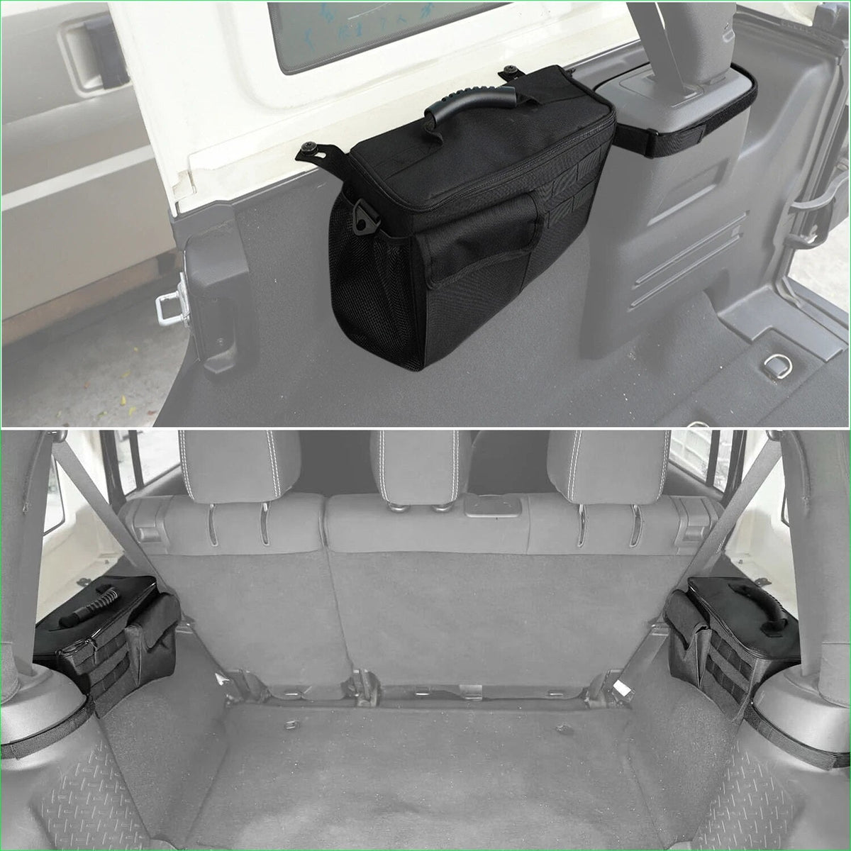 Pocket Bag 4 2024 2018-2024 for JL Organizer Tool Doors Interior Jeep Accessories Tidying Rear Trunk Stowing
