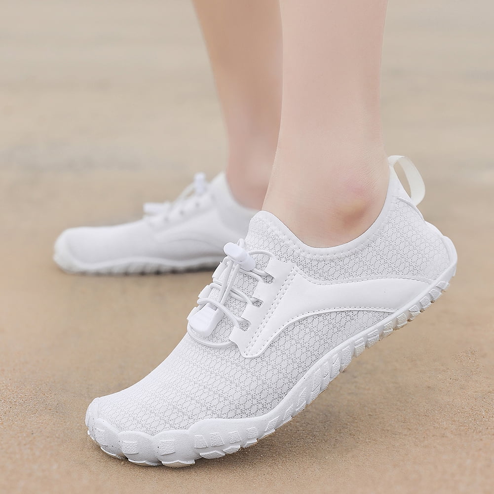 Dry Shoes Non-slip White) Barefoot Shoes for SunyaMood Water Men Quick (38 Beach Women