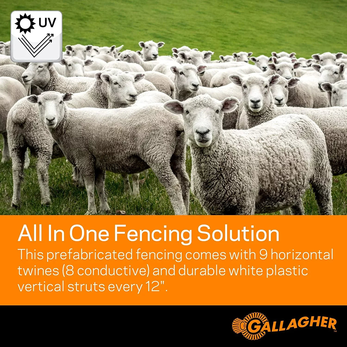 Poultry Gallagher All 1 A207015 48 Netting in. In