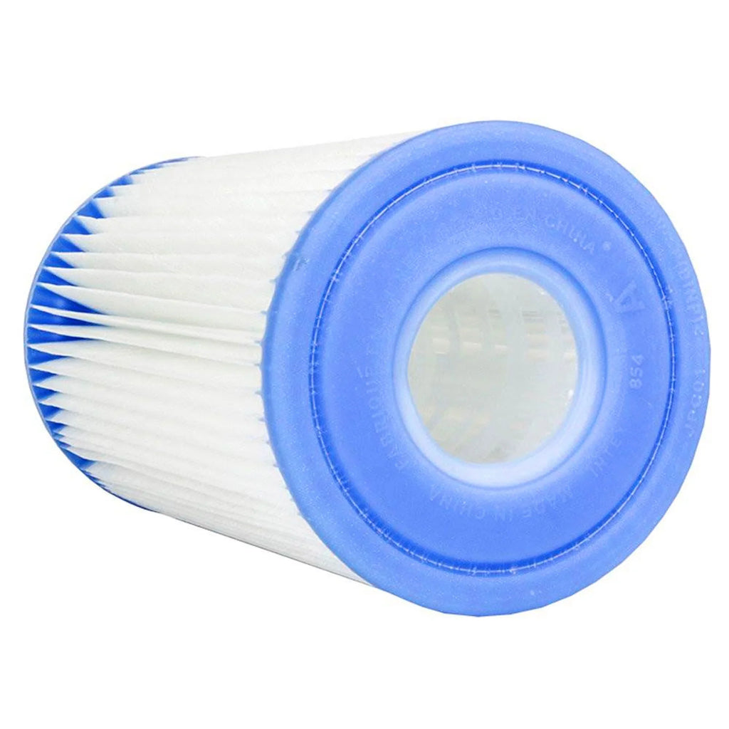 Inflatable (6 Intex x Outdoor Set Pack) Filter with 18' Cartridges Pool 48"