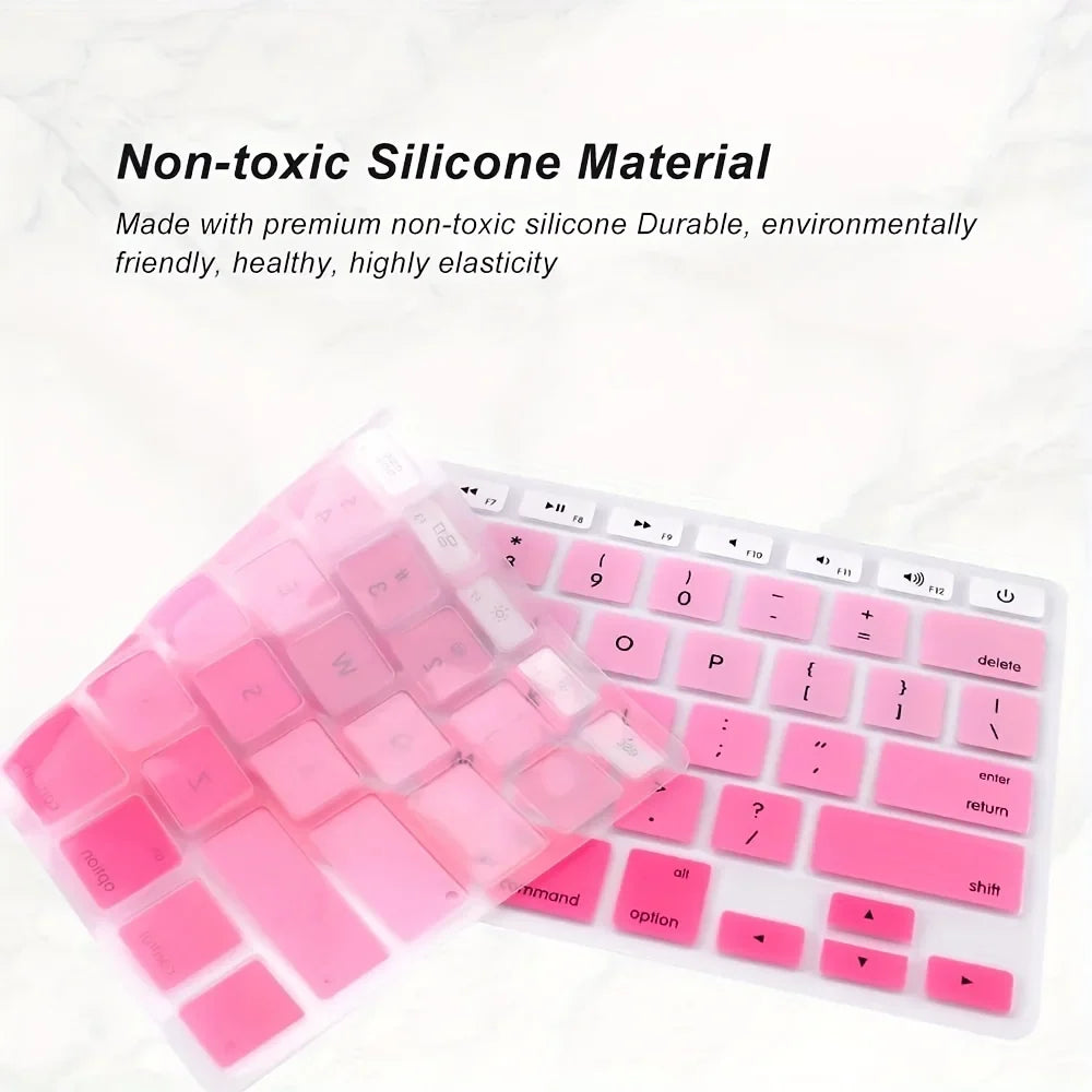 Version,with/Without A1369(Release Keyboard Display) Pro 17" 2010-2017)& Or A1466 13 Air Retina 13" (2019 15" Silicone MacBook Skin Inch MacBook Older For Cover