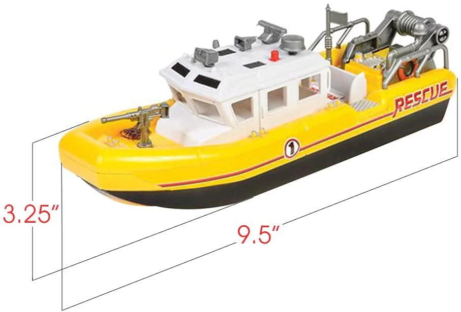 for Floating Boys Children Battery-Operated Water, Ship Aquatic for for Floats Toy Bathtub Birthday Rescue Great Toy ArtCreativity and Pool and Girls, Kids, Vessel, in Gift