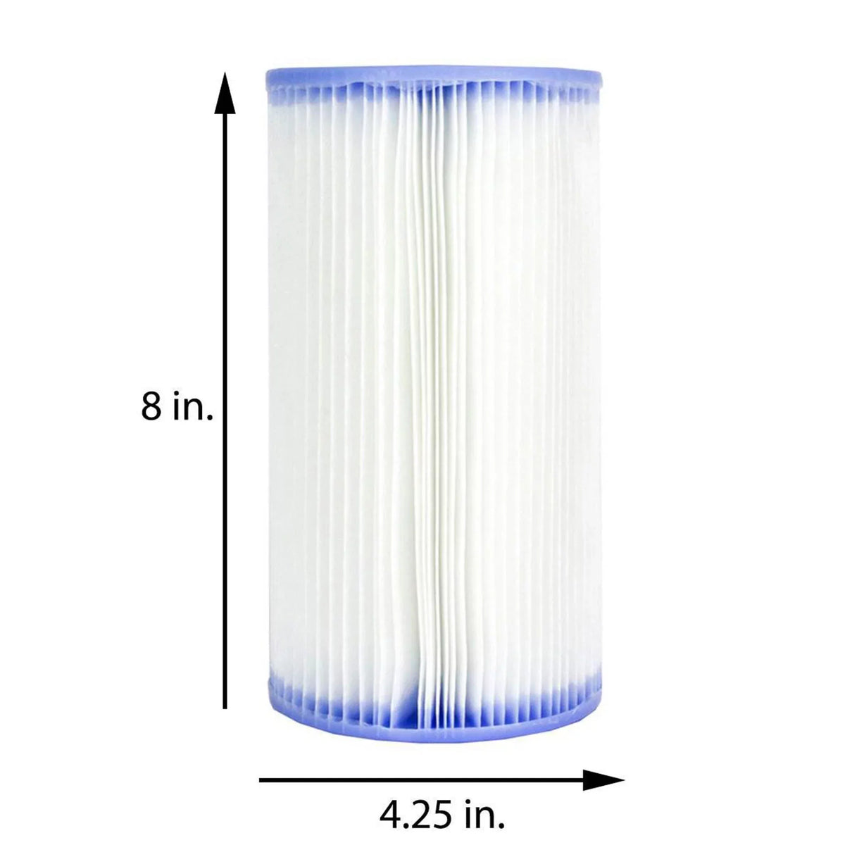 Inflatable (6 Intex x Outdoor Set Pack) Filter with 18' Cartridges Pool 48"