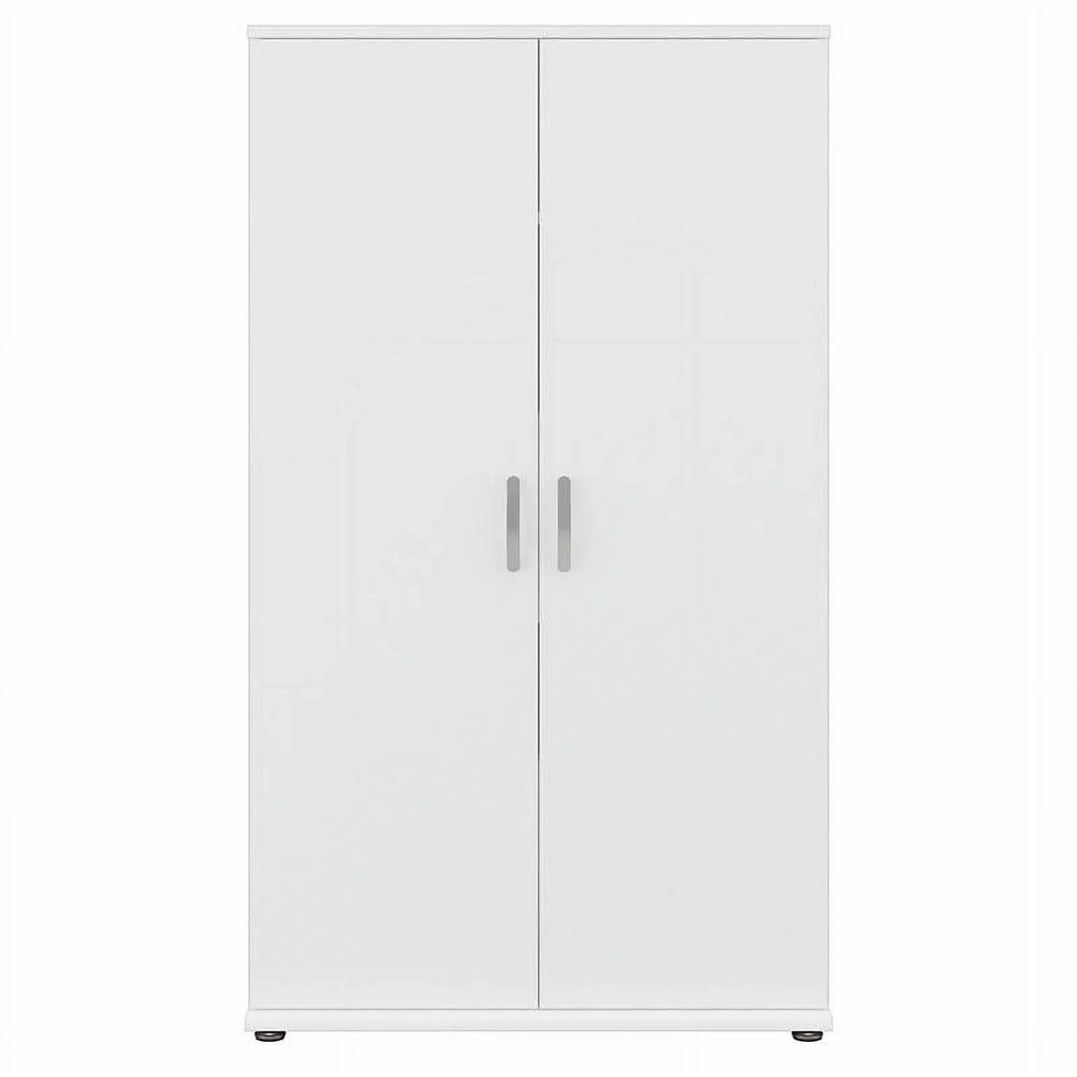Row Pemberly Cabinet Engineered in White - Storage Tall Wood Garage