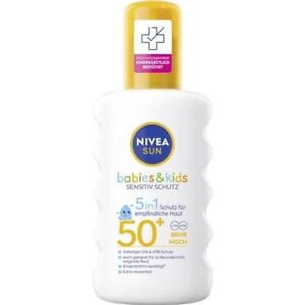 KIDS Nivea sunscreen SPF & Sun 200ml 50 BABIES Sensitive