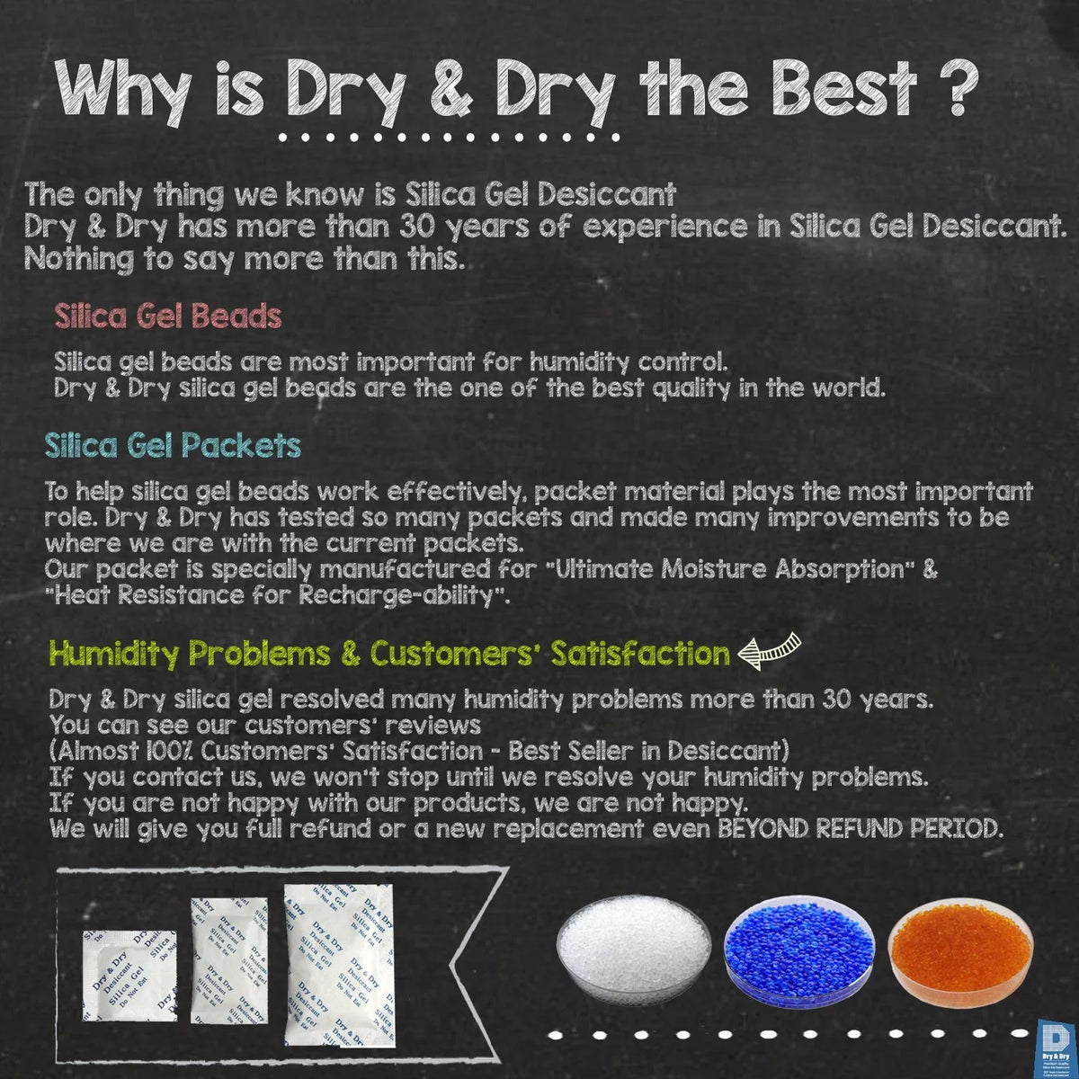 1 Gram - Dehumidifiers Compliant) Dry" Paper (FDA Desiccant "Dry Premium Gel Silica Rechargeable & Packs] Packets [1000