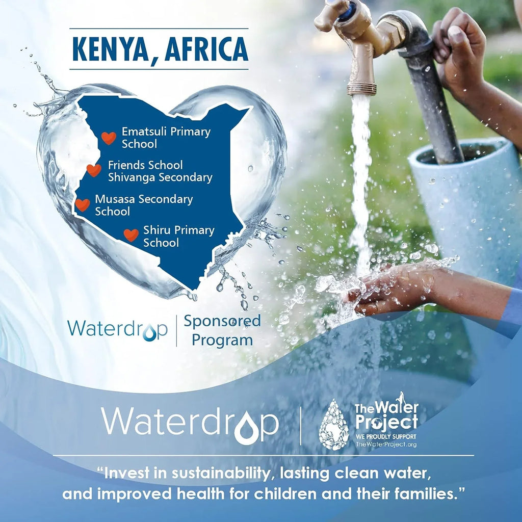 Waterdrop Osmosis System, 2-year Reduce WD-G2P600-RO WD-G2P600-W PFAS Replacement for Filter, Lifetime, Reverse
