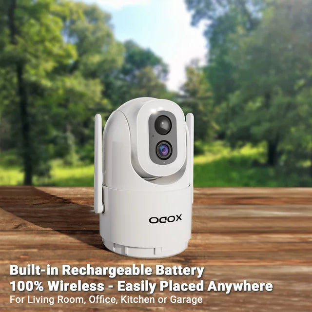 Home System, Audio, Pan-Tilt Camera Cam Night Security for Detection, 2K 360° XODO – Outdoor Color View Wireless Motion Solar Vision, Remote 3MP App Cloud/SD 2-Way Siren, with Floodlight E15