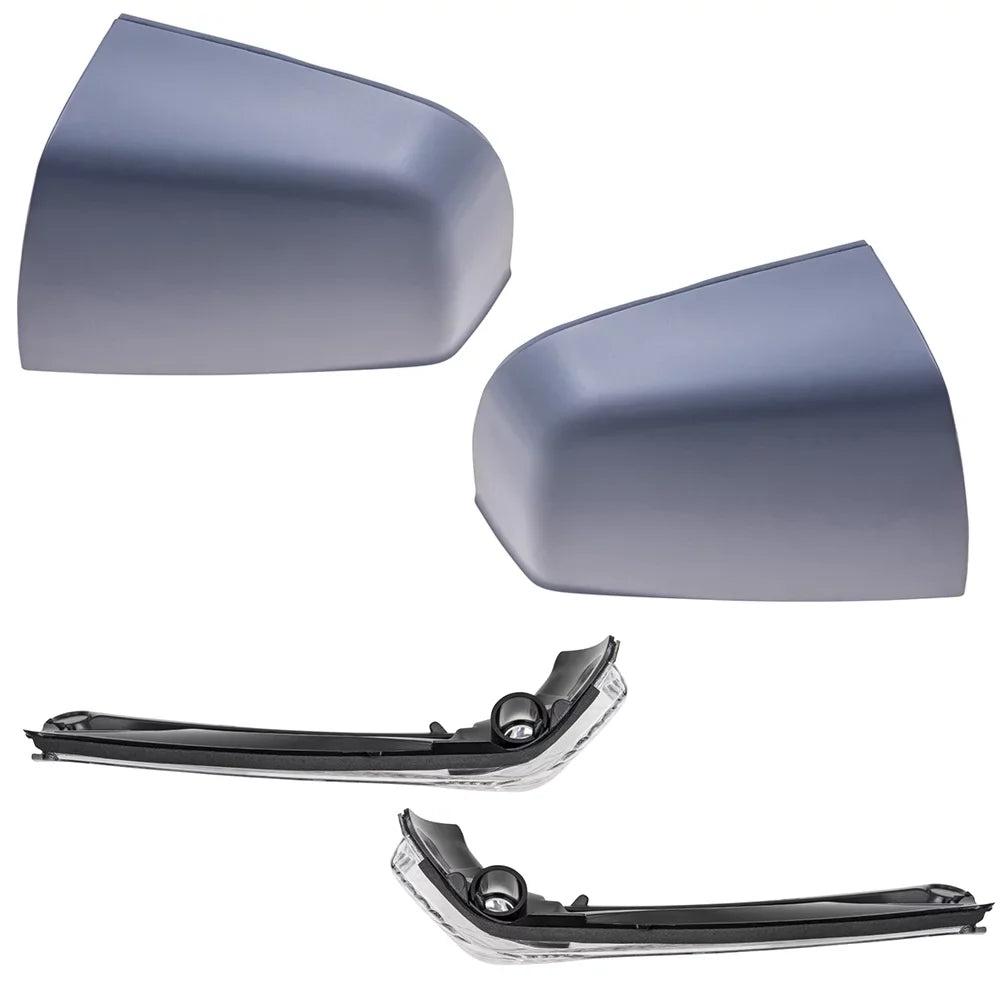 And Match City Aftermarket To Replacement Piece Set SLT/Tradesman Brock Right 4 Door Gray Passenger Driver Left RAM Compatible Signal SLT 2015-2021 Paint Cover With Promaster Turn Light Mirror