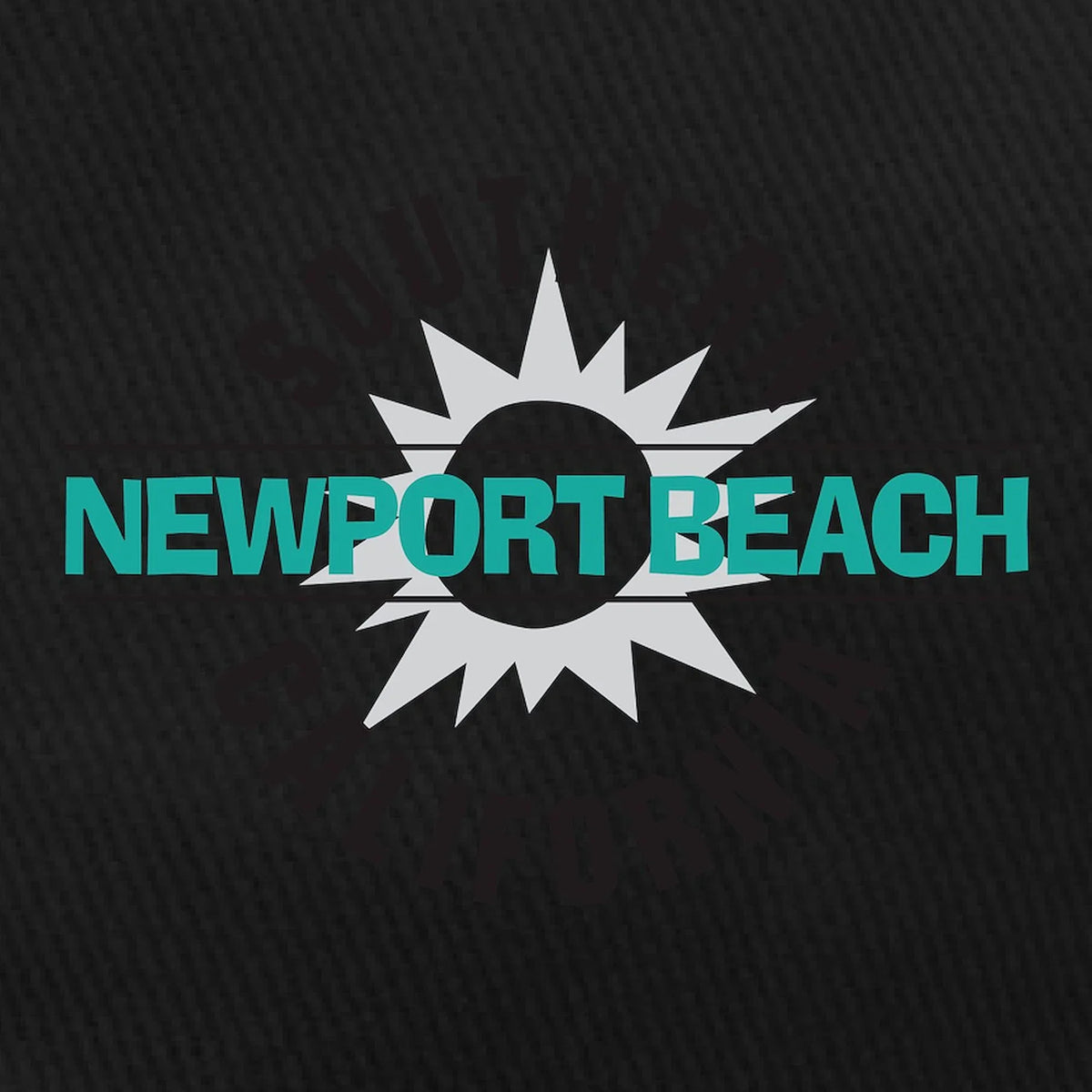 Hat Cotton Cap Newport Baseball Black Printed - - Canvas CafePress California Black Adjustable Beach