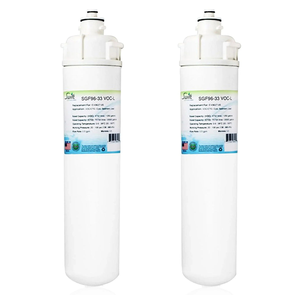 Made of Filters Commercial in for Water Swift VOC-L SGF-96-33 Filter (Pack USA EV9627-05, Green 2) Compatible
